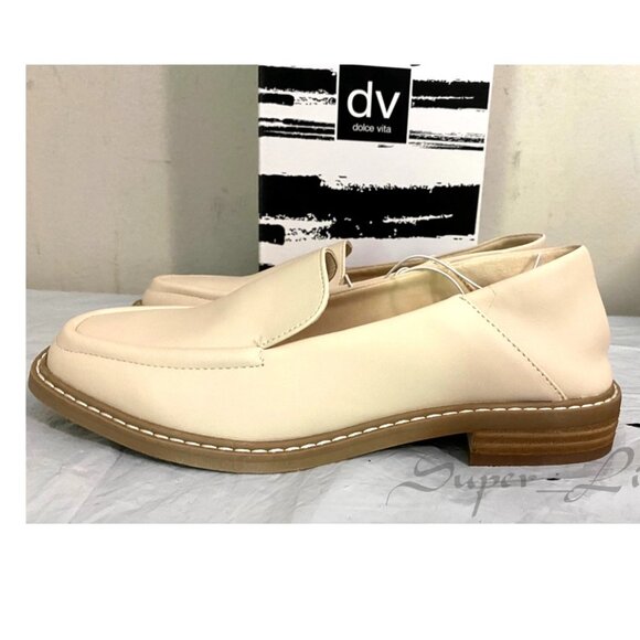 NEW DV by Dolce Vita Women's Flirty Stacked Heel Loafer - Picture 4 of 9